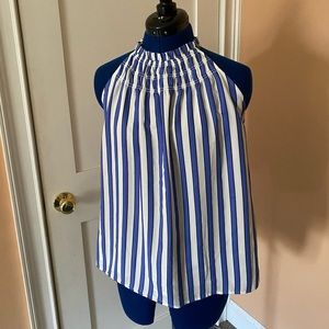 High neck Ann Taylor dressy tank top